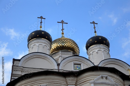 Krasnokholmskaya Novo-Solovetskaya Marchugovskaya Desert is a monastery on the banks of the Moskva River in the village of Faustovo in the Voskresensky district of the Moscow Region, which has been as photo