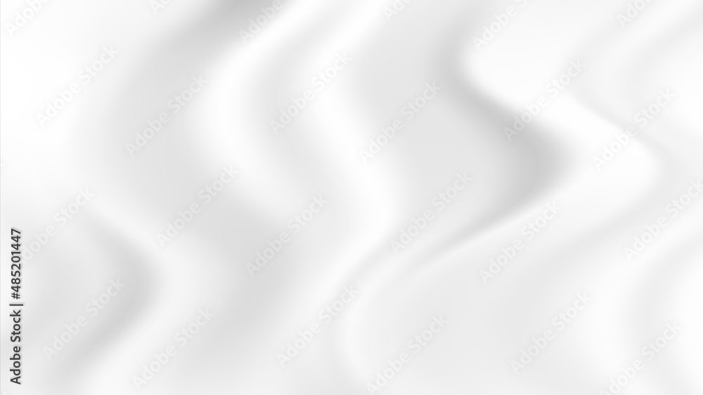 Abstract 3D background with waves. Flow poster. Black and white vector illustration Abstract 3D background with waves. Flow poster. Black and white vector illustration