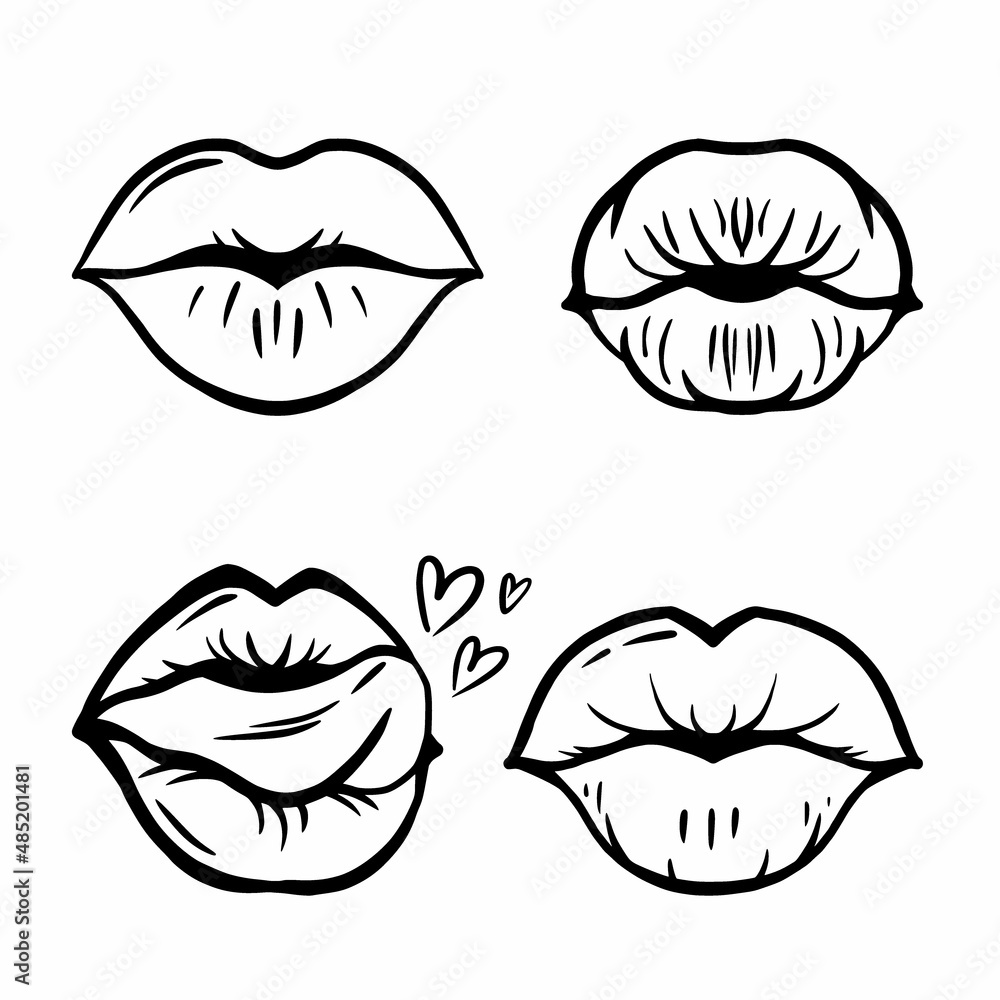 Women's lips Women's lips