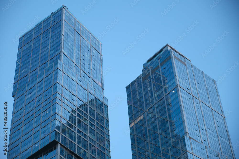 Skyscapers in the city. The financial center of Moscow. High quality photo. Financial center in the city. Office buildings. Modern skyscapers building in Moscow Skyscapers in the city. The financial center of Moscow. High quality photo. Financial center in the city. Office buildings. Modern skyscapers building in Moscow