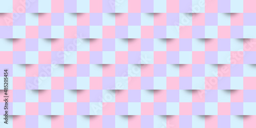 カラフル　立体　幾何学　背景