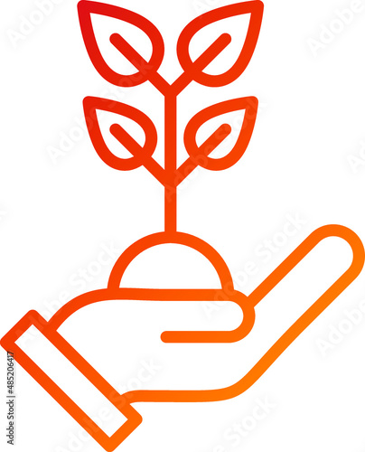 Vector Design Replant Icon Style