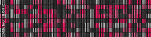 Abstract Geometric Pattern generative computational art illustration
