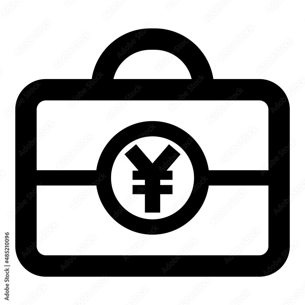 Briefcase Flat Icon Isolated On White Background Briefcase Flat Icon Isolated On White Background