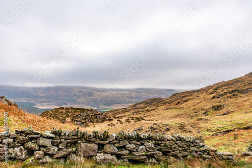 Welsh landscape with amazing view
