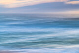 A panning abstract sunrise at the seaside