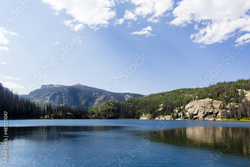 Granite Lake Colorado Wilderness Scene