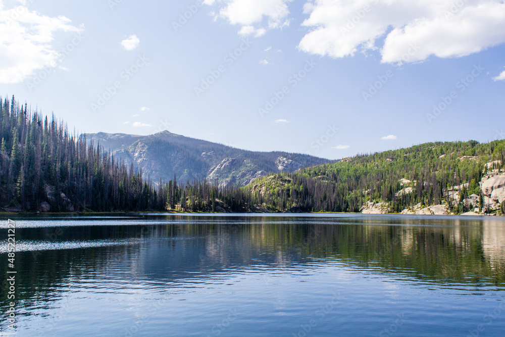Granite Lake Colorado Wilderness Scene