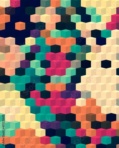 Abstract Colorful Geometrical Artwork,Abstract Graphical Art Background Texture,Modern Conceptual Art