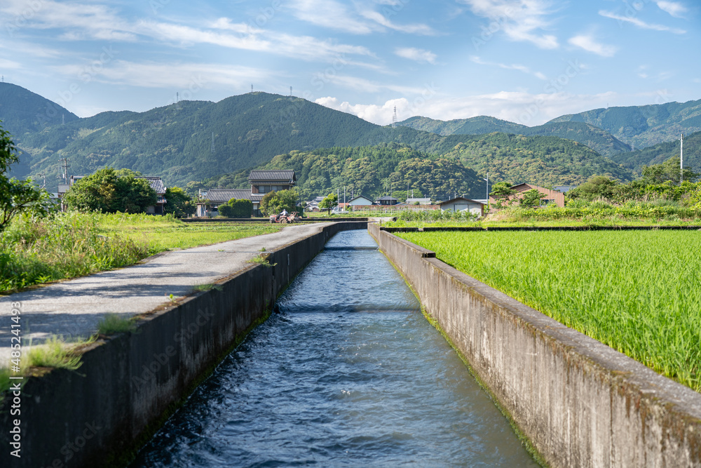 田園、田舎の風景