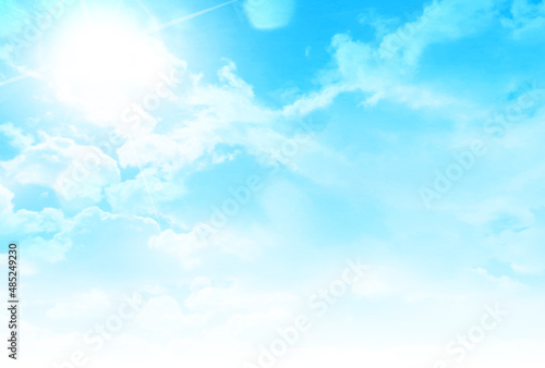 空　雲　風景　背景