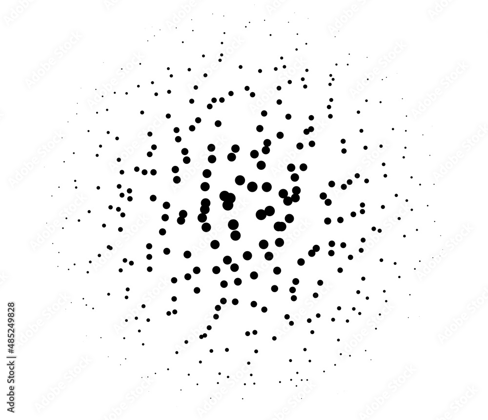Random circles, dots halftone pattern. Pointillist, pointillism background. Stipple and stipping dotted texture Random circles, dots halftone pattern. Pointillist, pointillism background. Stipple and stipping dotted texture