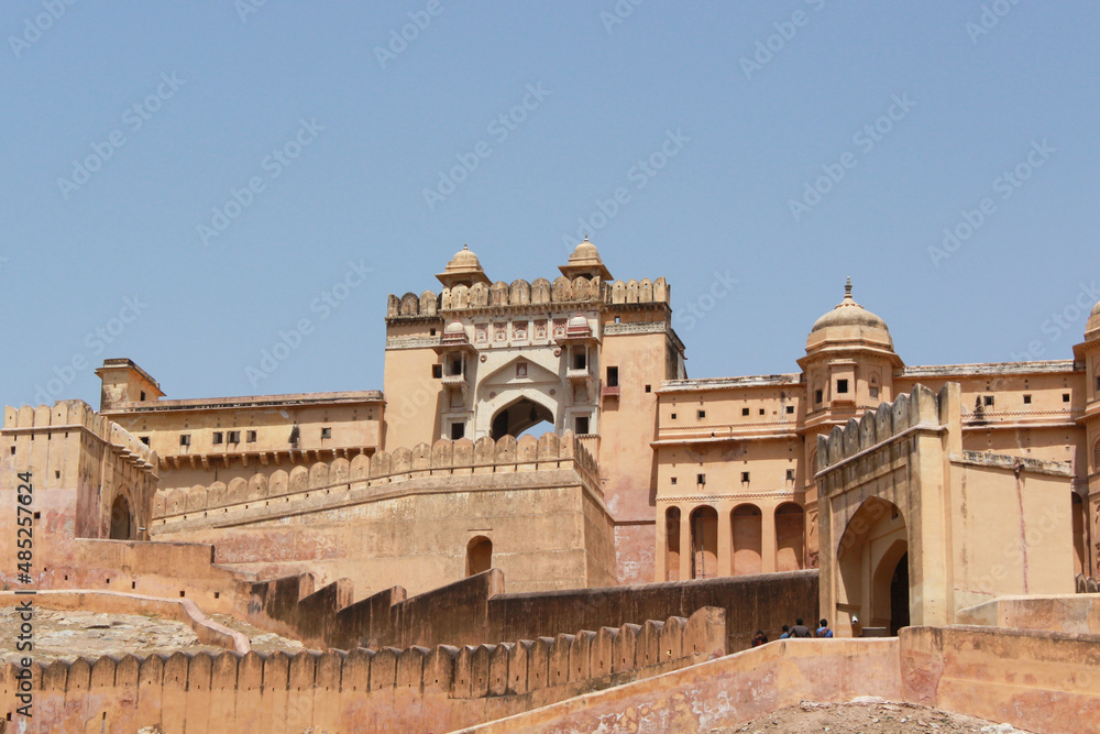 The Amer Fort in Jaipur India