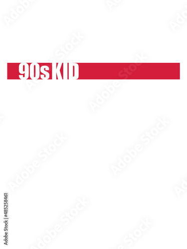 Balken 90s Kid 