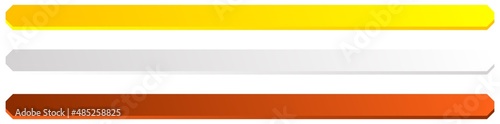 Sign, banner, plaque design shape element. Rectangle plate, board with blank, empty space for your message