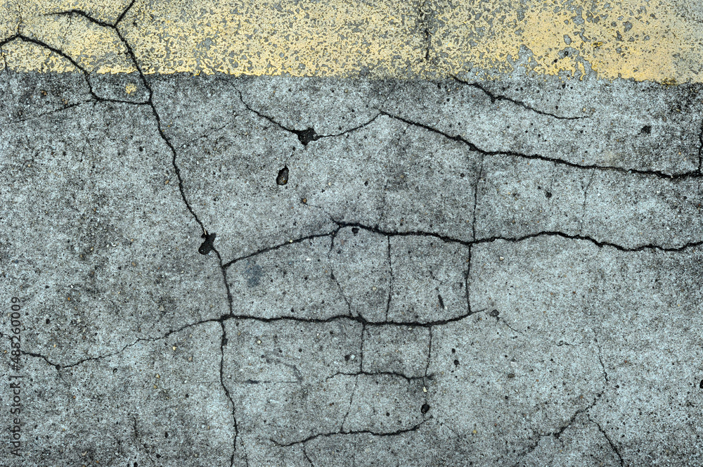 Obraz premium old cracked wall