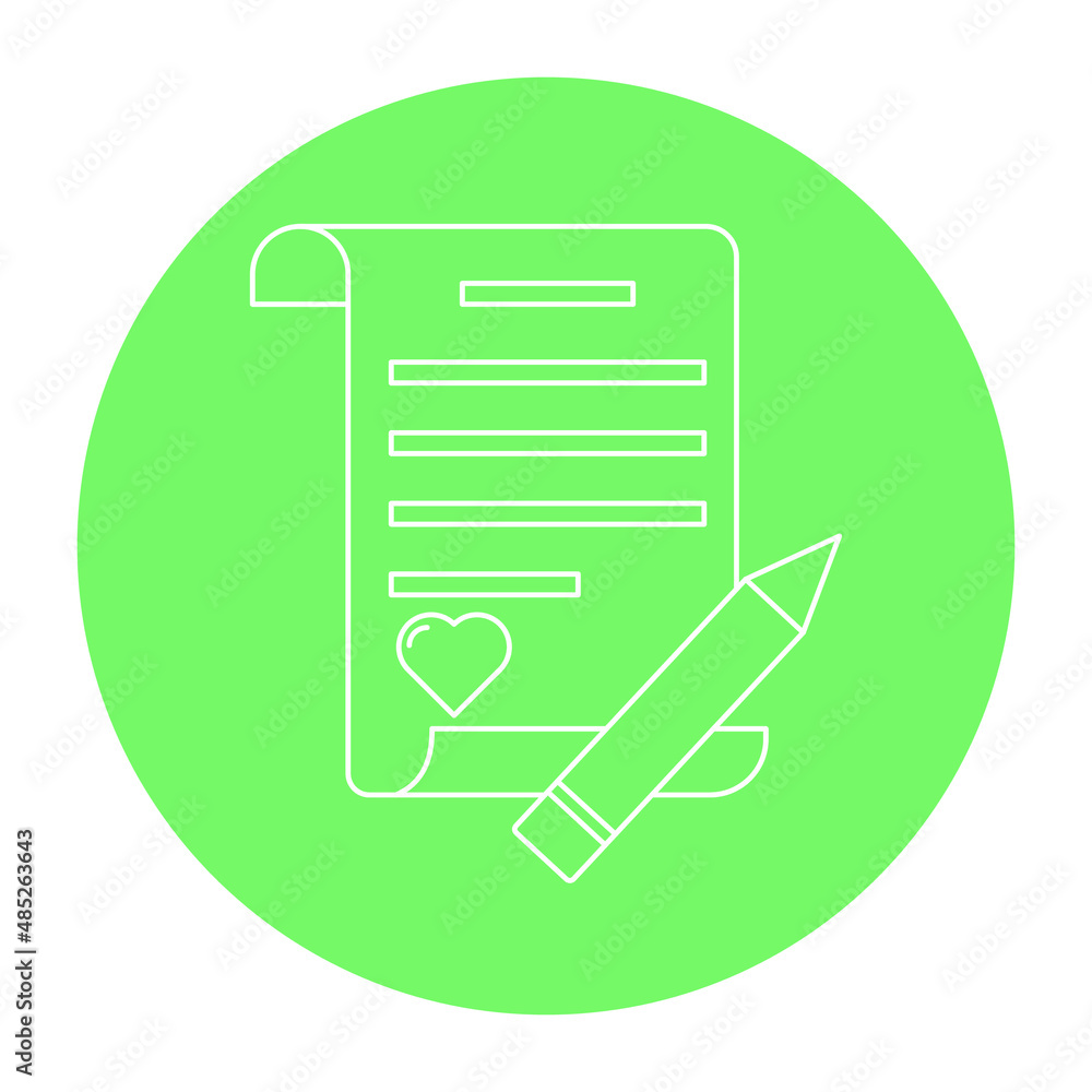 Valentines Letter Vector icon which is suitable for commercial work and easily modify or edit it
Valentines Letter Vector icon which is suitable for commercial work and easily modify or edit it