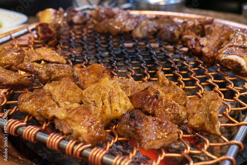 Korean rib BBQ (gal-bi)