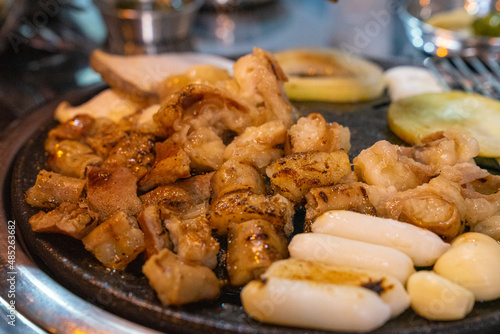 Korean beef intestines