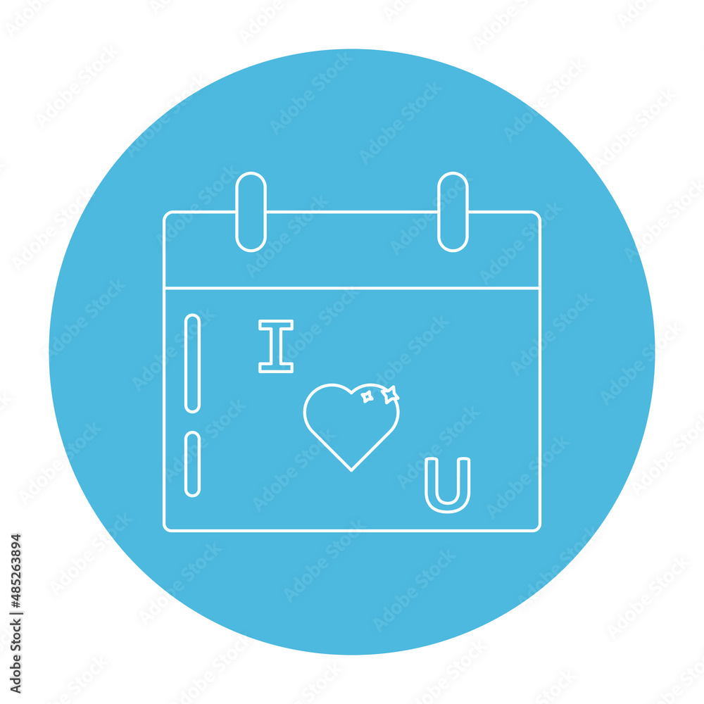 Valentines love Calendar Vector icon which is suitable for commercial work and easily modify or edit it
Valentines love Calendar Vector icon which is suitable for commercial work and easily modify or edit it
