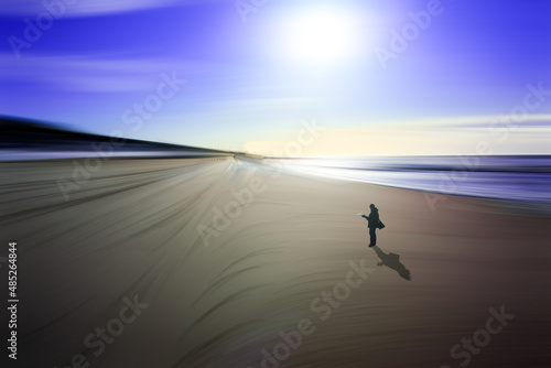 Am Strand lesen
