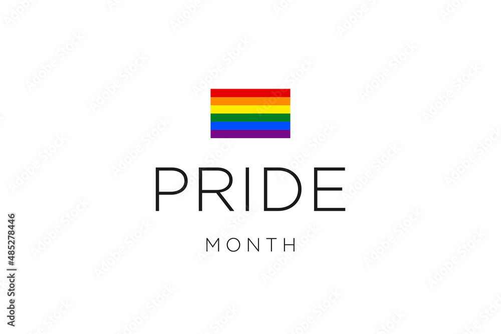 Gay Pride Month in June. LGBTQ multicolored rainbow flag. Original color symbol of gay pride concept background, high resolution poster Gay Pride Month in June. LGBTQ multicolored rainbow flag. Original color symbol of gay pride concept background, high resolution poster