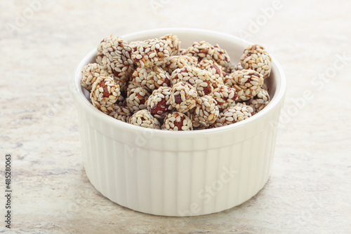 Wallpaper Mural Sweet peanut in sesame seeds Torontodigital.ca