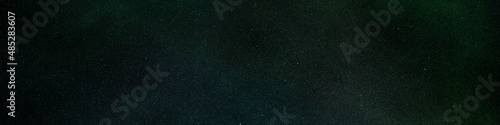 Panoramic night sky. Fractal illustration. Space background with star dust.