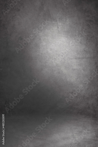Dark Grey Background Studio Portrait Backdrops Photo 4K