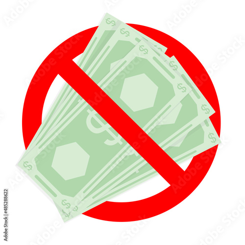 No bribe or ban pay by cash, prohibition and rule