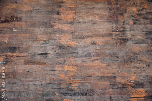 old wooden background  rustic blue wooden for background texture