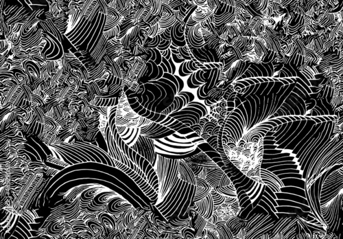 Abstract collage asymmetric structural organic textures, hand drawn artistic geometric pattern design Vector patchwork quilt style. Digital freehand art background flyer, poster, cover, textile fabric