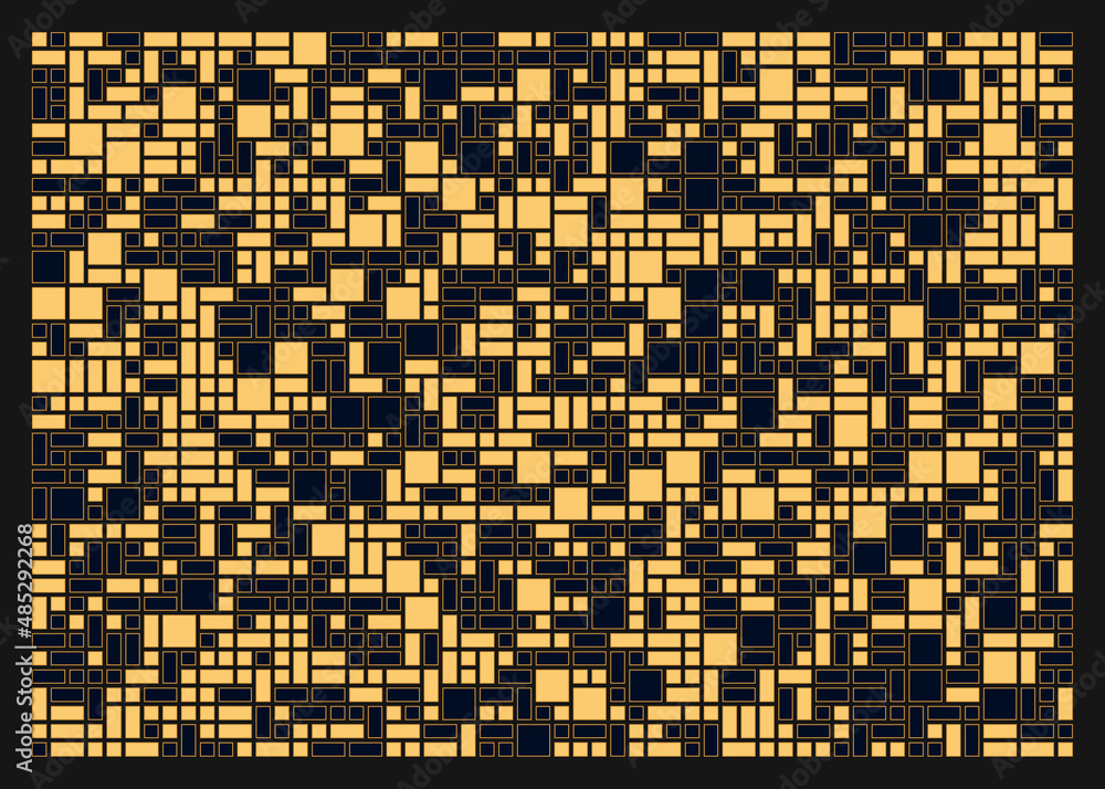 Offset Quads generative art background art illustration Offset Quads generative art background art illustration