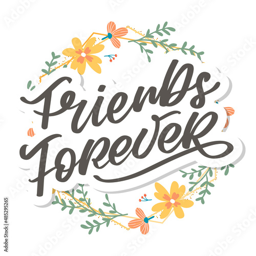 Best Friend Forever Frienship Day soul sister with heart lettering design best friend forewer bff besties