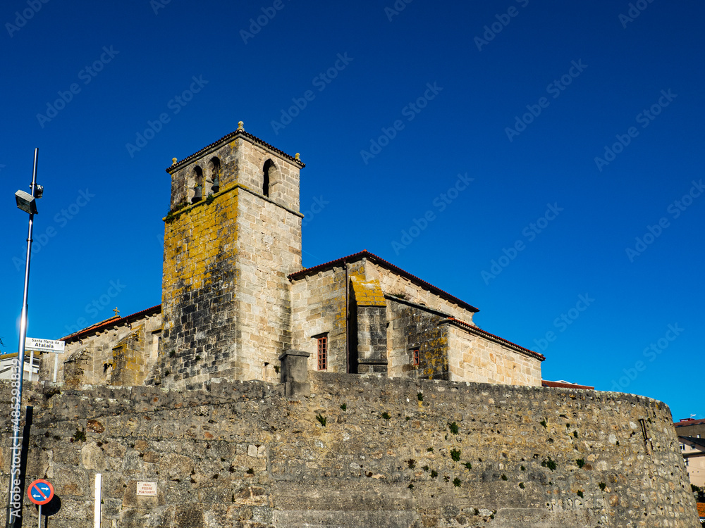 Church of Saint Mary  in Laxe - A Coruna (Spain)