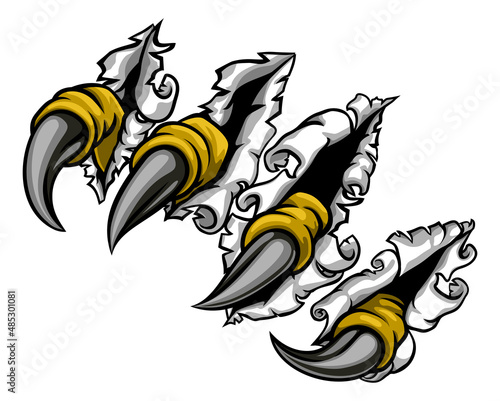 Ripping Tearing Monster Din...