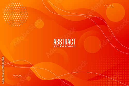 abstract orange gradient geometric background, abstract website background