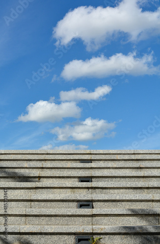 Stairway to heaven, steps with the appearance of leading up to the sky