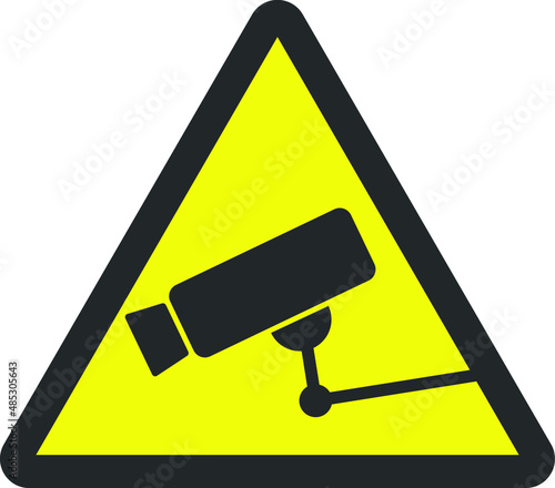 CCTV camera sign