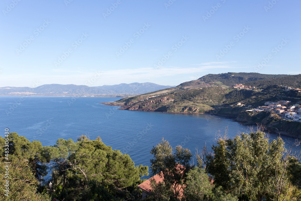 View of seaside from Castelsardo