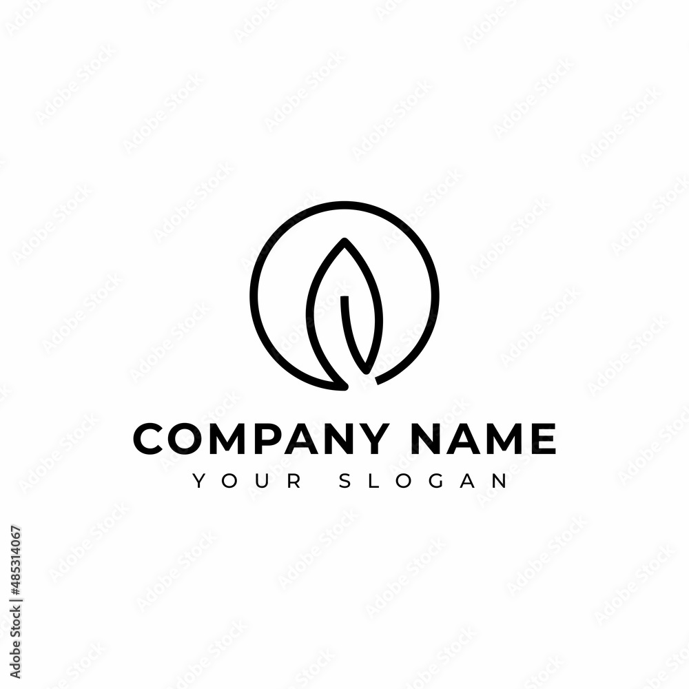 Wellness logo vector design template Wellness logo vector design template