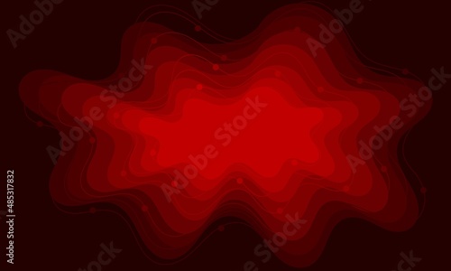 Abstract red flat gradient background