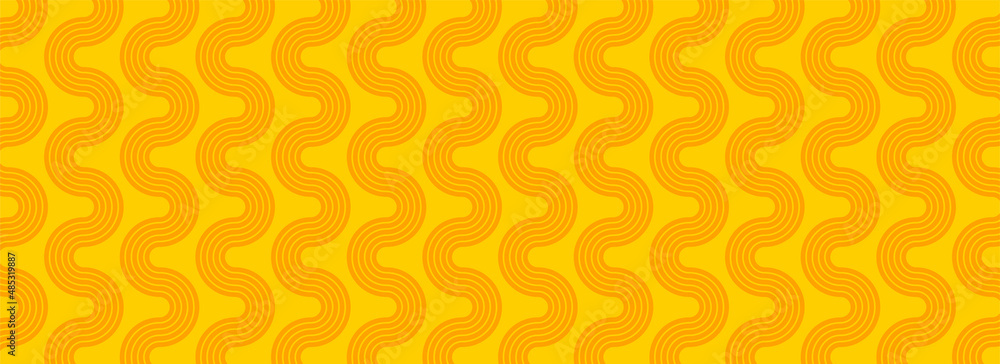 Paste background, element. Spaghetti wavy yellow and white pattern Paste background, element. Spaghetti wavy yellow and white pattern