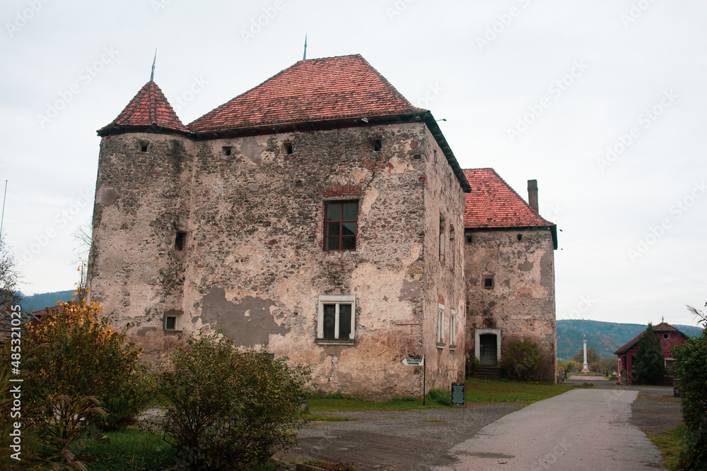 Saint Miklos Castle in Chynadiiovo Carpathian village
Medieval history of Ukraine and Poland Saint Miklos Castle in Chynadiiovo Carpathian village
Medieval history of Ukraine and Poland