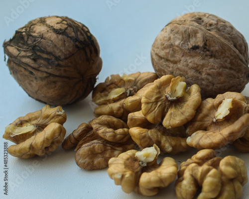 peeled walnut
