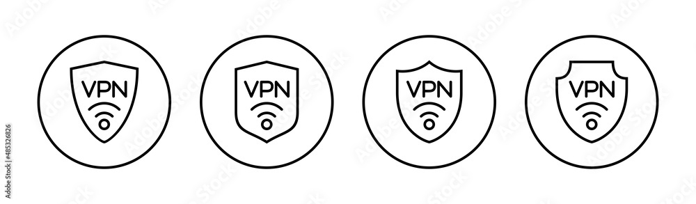 Vpn icons set. Private network sign and symbol. virtual private network icon. Vpn icons set. Private network sign and symbol. virtual private network icon.