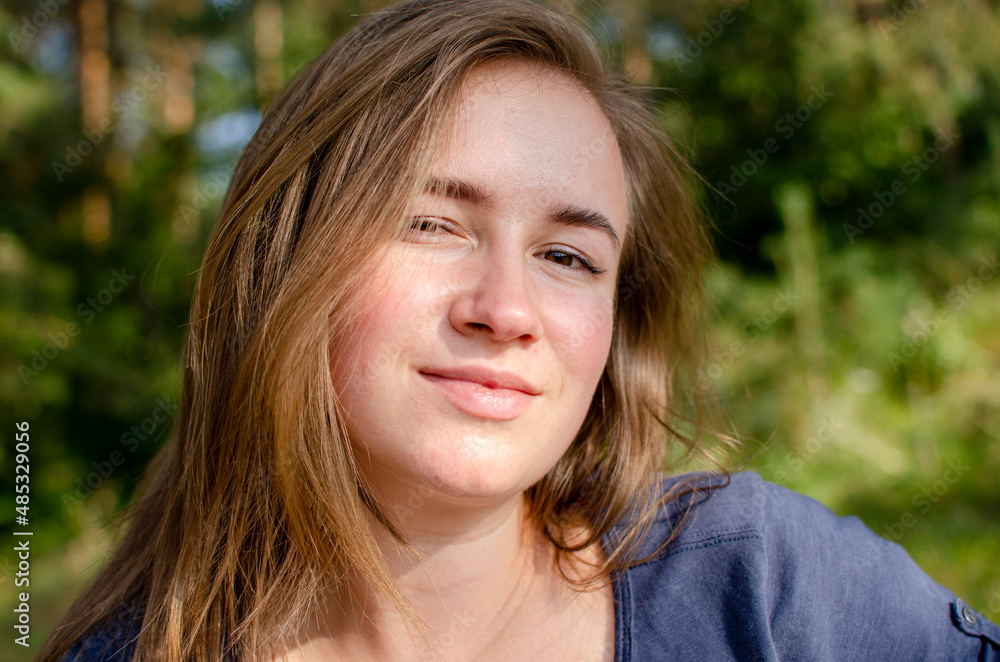 Portrait of young woman Portrait of young woman