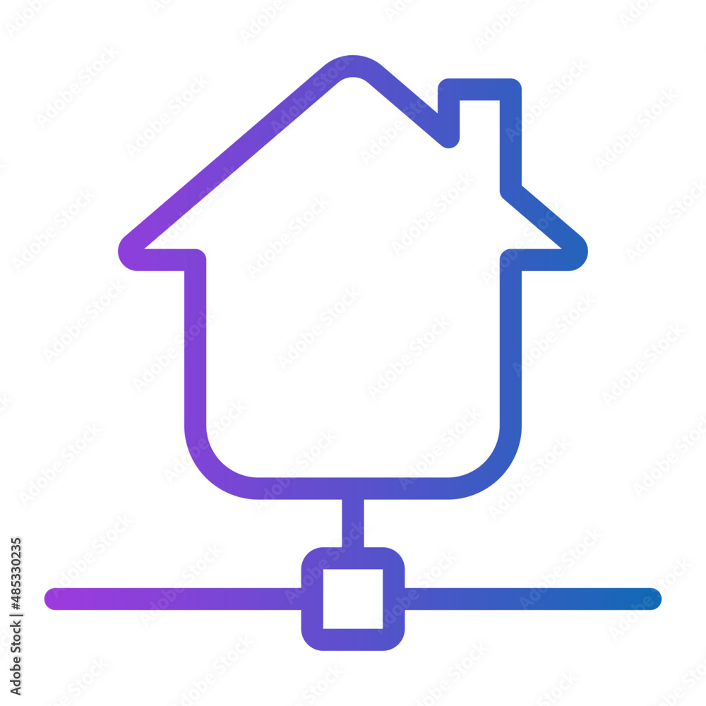 connected gradient icon connected gradient icon