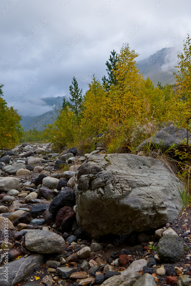 Obraz premium Caucasus Mountains in September