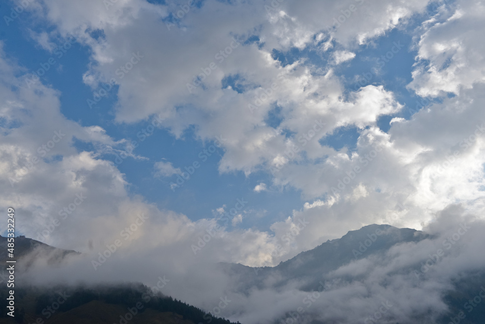 Mountain peaks of the North Caucasus Mountain peaks of the North Caucasus